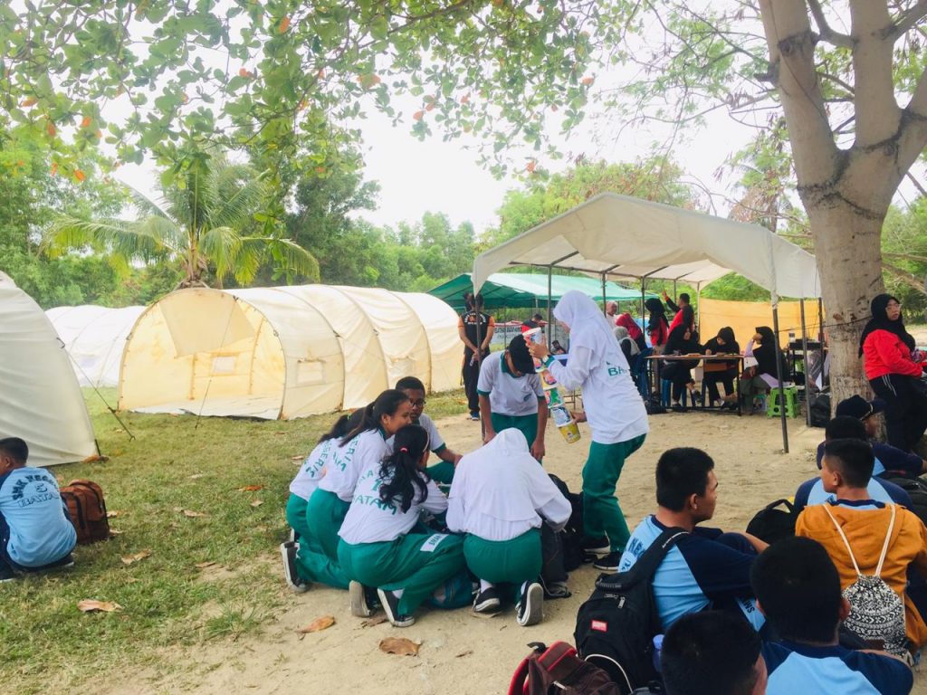 PMR SMKN 5 Batam Ikuti Kemah Pemantapan Fasilitator PMR