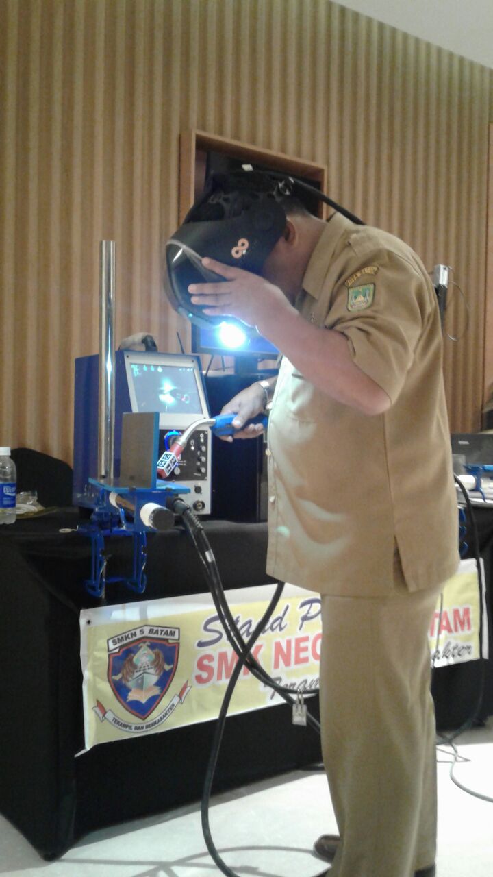 Gambar utama Pameran Welding Simulation SMKN 5 Batam