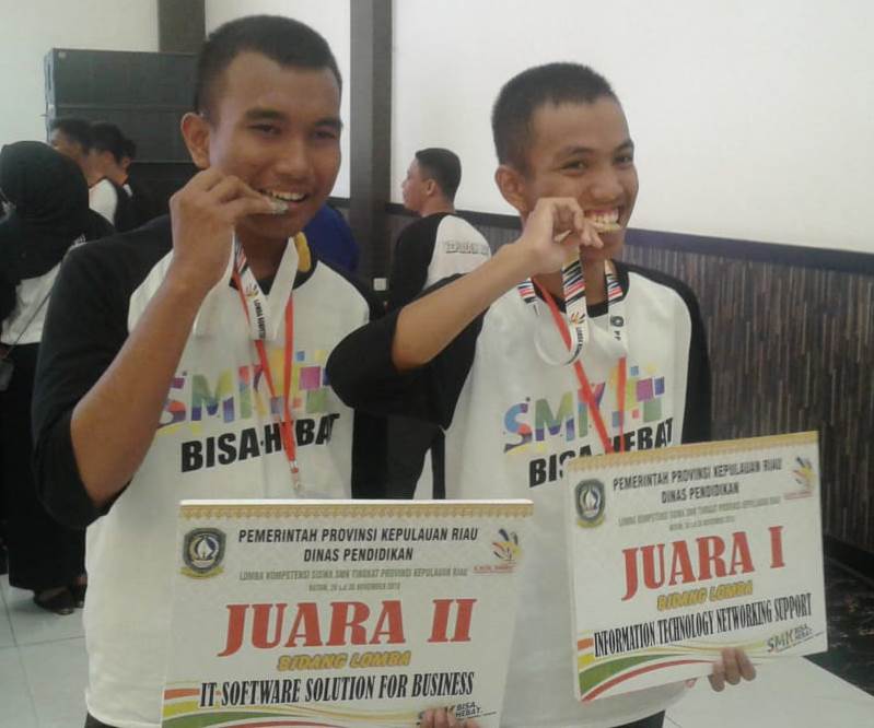 Gambar utama SMK N 5 Batam Meraih 1 Medali  Emas Dan 2 Medali Perak LKS Tingkat Provinsi Kepulauan Riau Tahun 2018