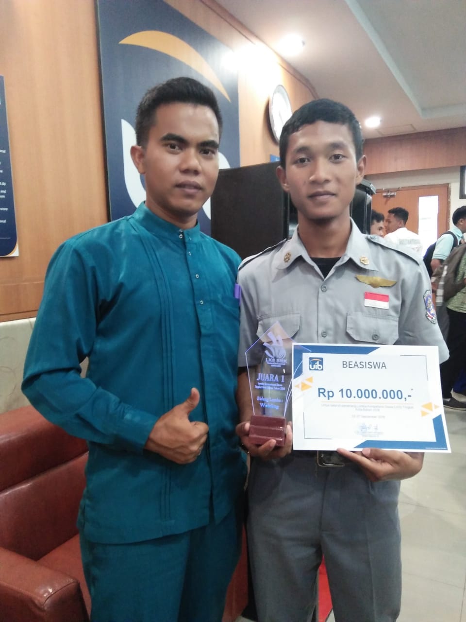 Gambar utama PENGELASAN KAPAL SMKN 5 Batam Meraih JUARA I Lomba Kompetensi Siswa (LKS) Bidang Lomba WELDING Tingkat Kota Batam Tahun 2018