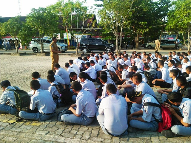 Gambar utama Kegiatan Apel Pagi Jurusan Teknik Pengelasan Kapal  SMKN 5 Batam