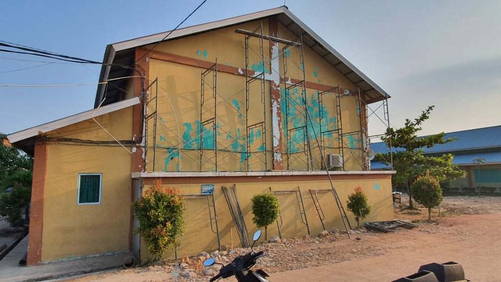 Gambar utama Pemerajaan Tembok SMKN 5 Batam