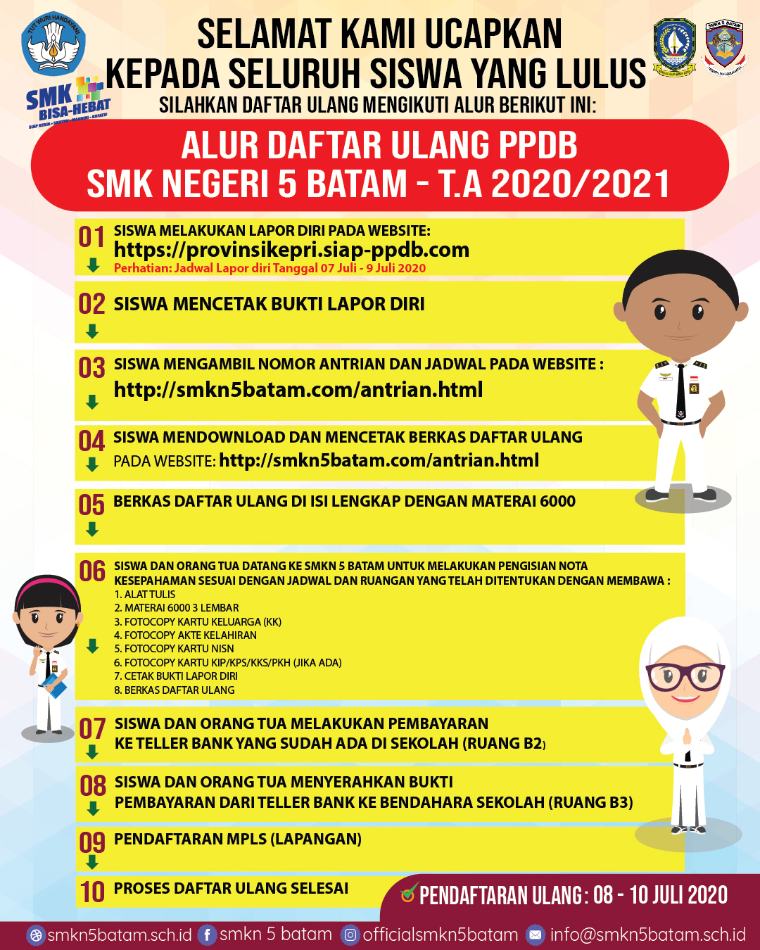 Gambar utama Pengumuman Hasil PPDB SMKN 5 Batam