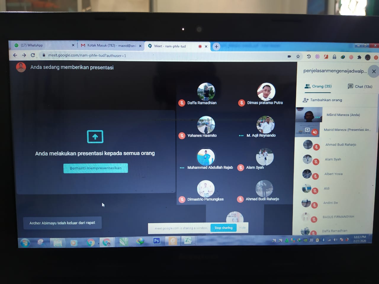 Gambar utama Memanfaatkan Google Meet sebagai Sarana Sosialisasi Jadwal Pembelajaran Masa Covid 19 Pada Siswa
