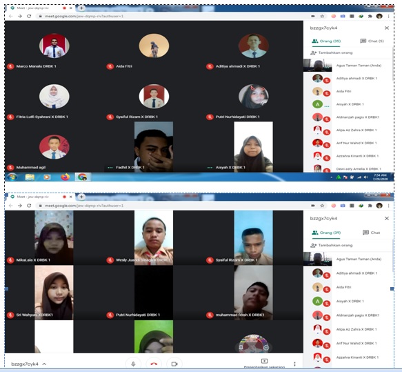 Gambar utama Apel Pagi Kelas melalui Google Meet