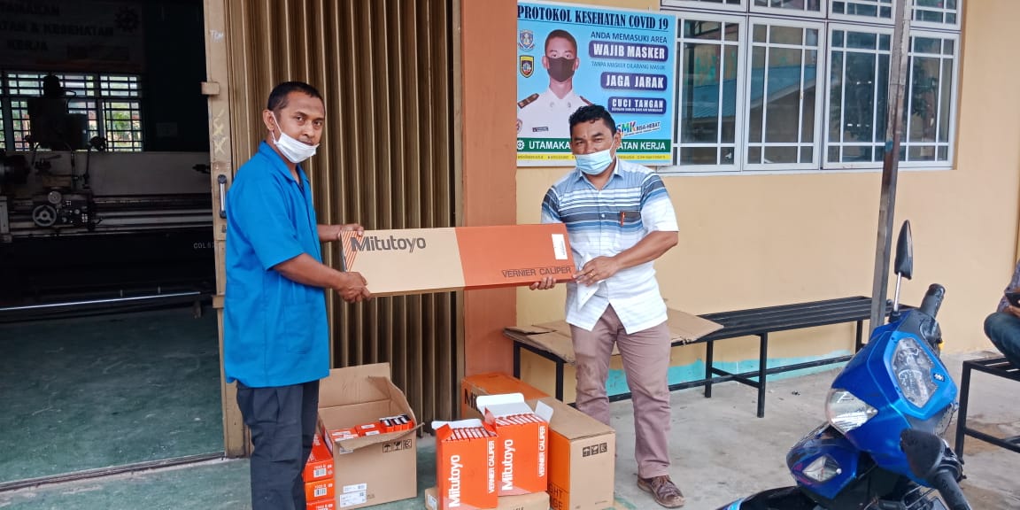 Gambar utama Serah Terima Bantuan Alat Praktek Jurusan Pemesinan