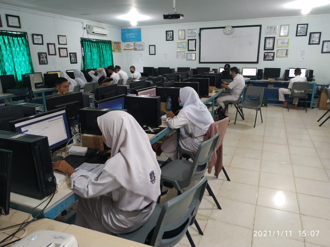 Gambar utama PBM kelas XII TKJ Telah Dilaksanakan Praktik Sertifikasi BNSP