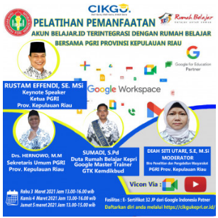 Gambar utama Pelatihan Google Workspace for Education