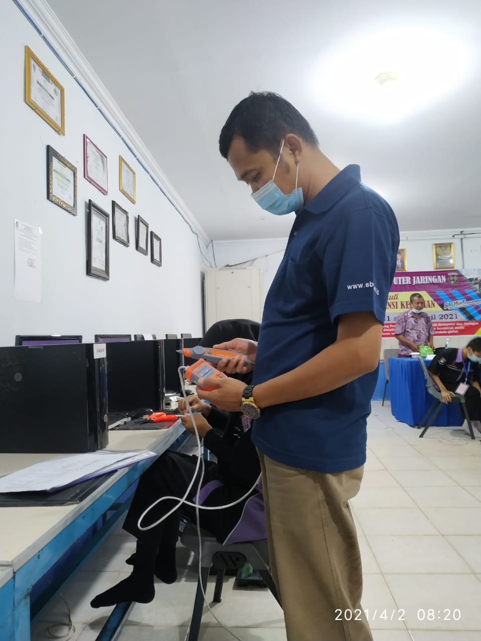 Gambar utama Penilaian Praktek UKK Jurusan TKJ SMKN 5 Batam