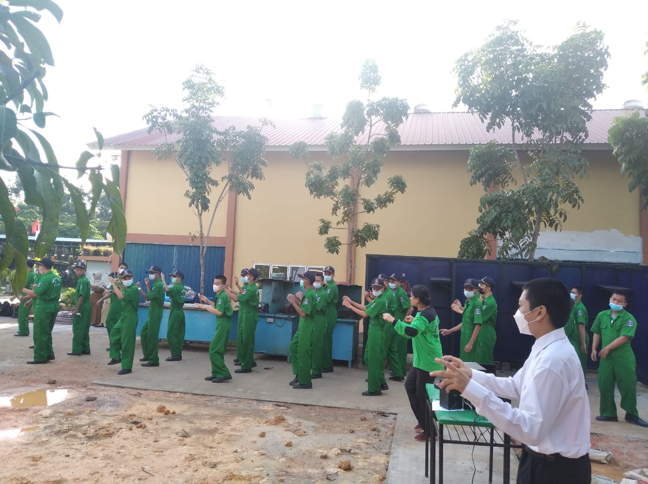 Gambar utama Pendampingan Apel Pagi oleh Wali Kelas  Jurusan TITL