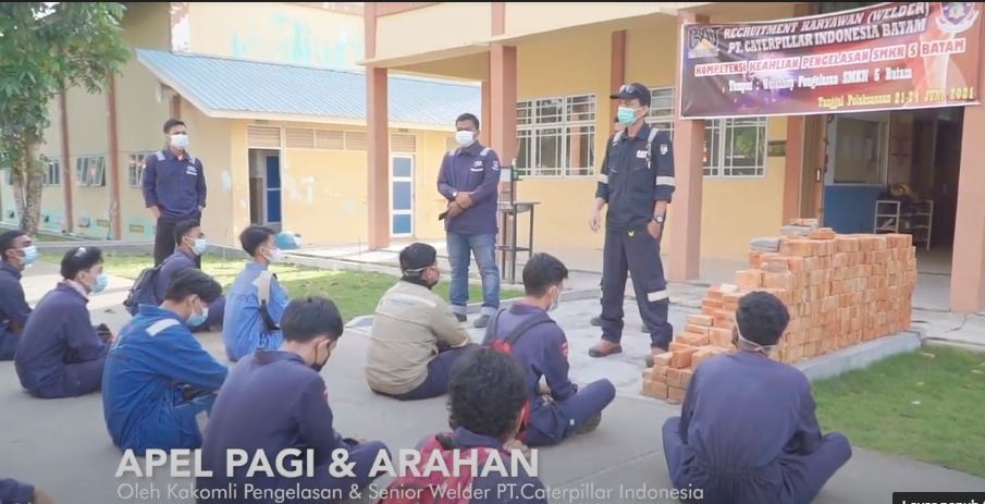Gambar utama Recruitment PT. Caterpillar Indonesia Batam  Teknik Pengelasan SMKN 5 Batam