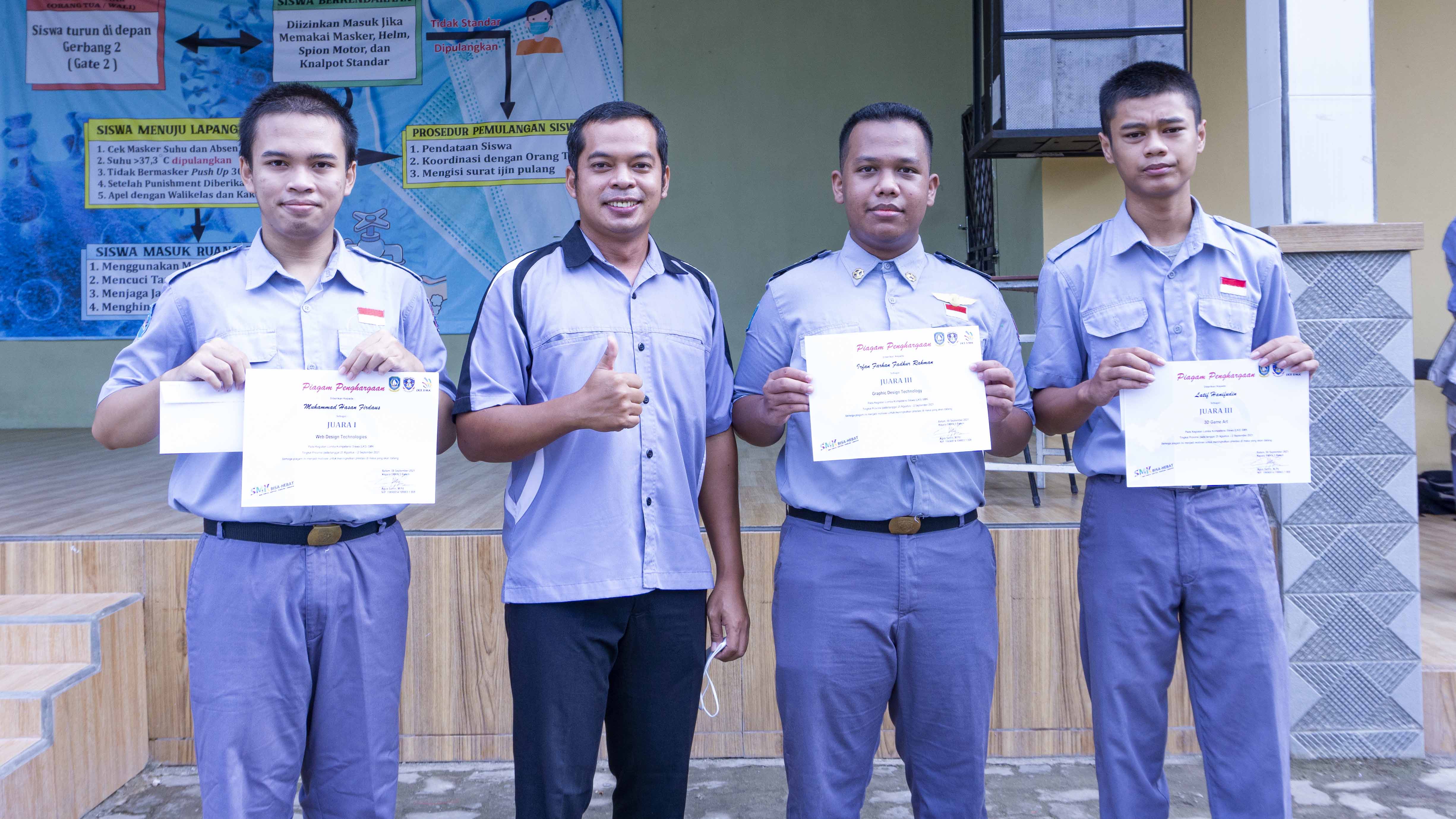 Gambar utama Multimedia Panen Prestasi di Ajang LKS Tk. Propinsi Tahun 2021