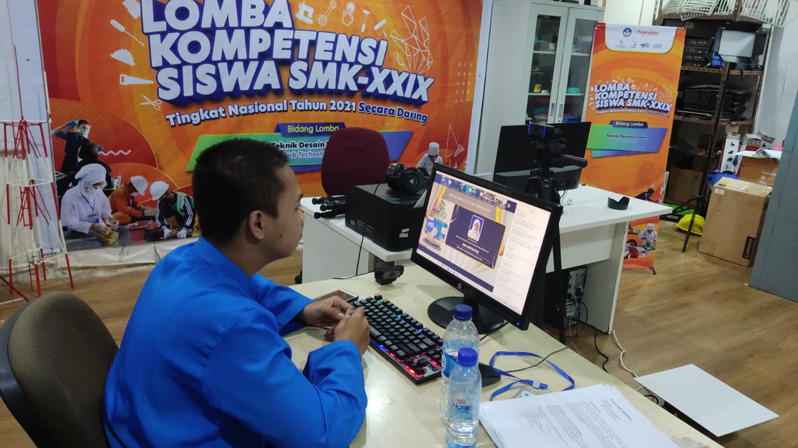 Gambar utama Harumkan Nama Kepri dan SMKN 5 Batam, Hasan siswa Multimedia Berhasil Juara 3 Nasional