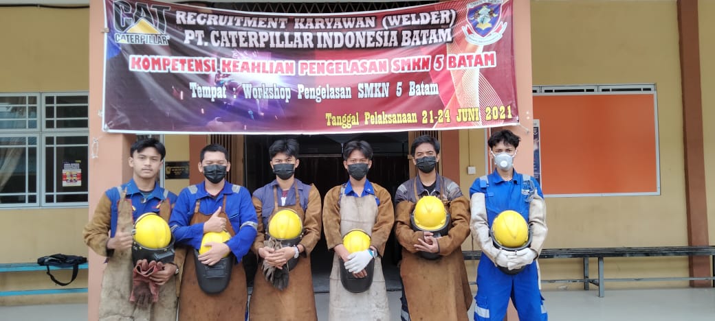 Gambar utama Lagi! PT. Caterpillar Indonesia Batam Recruitment di Teknik Pengelasan SMKN 5 Batam