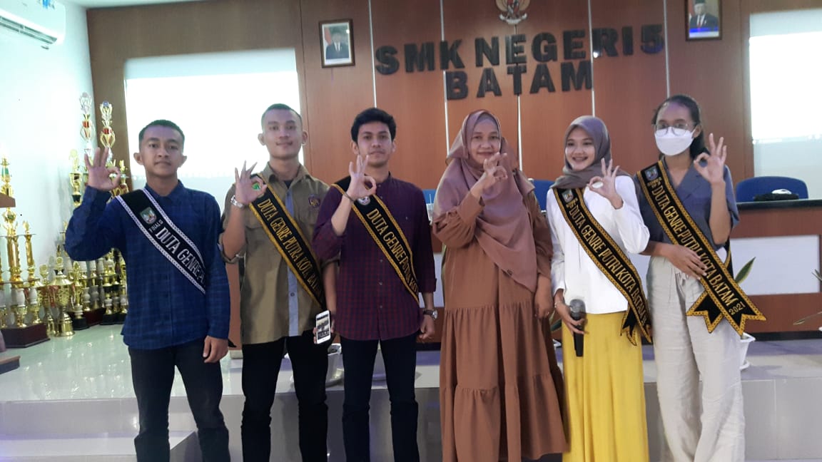 Gambar utama SOSIALISASI DUTA GENRE SE KOTA BATAM DI SMK NEGERI 5 BATAM