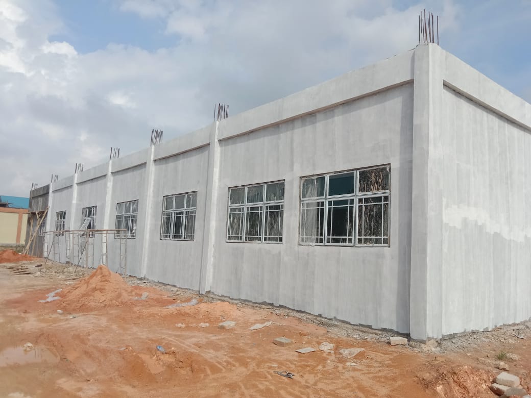 Gambar utama Workshop Baru Jurusan TITL SMKN 5 Batam,  Sudah Selesai 80%