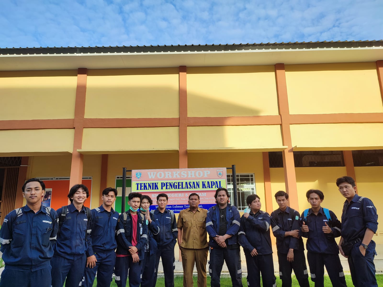 Gambar utama Kunjungan Alumni Pengelasan Yang Telah Bekerja di PT. Caterpillar