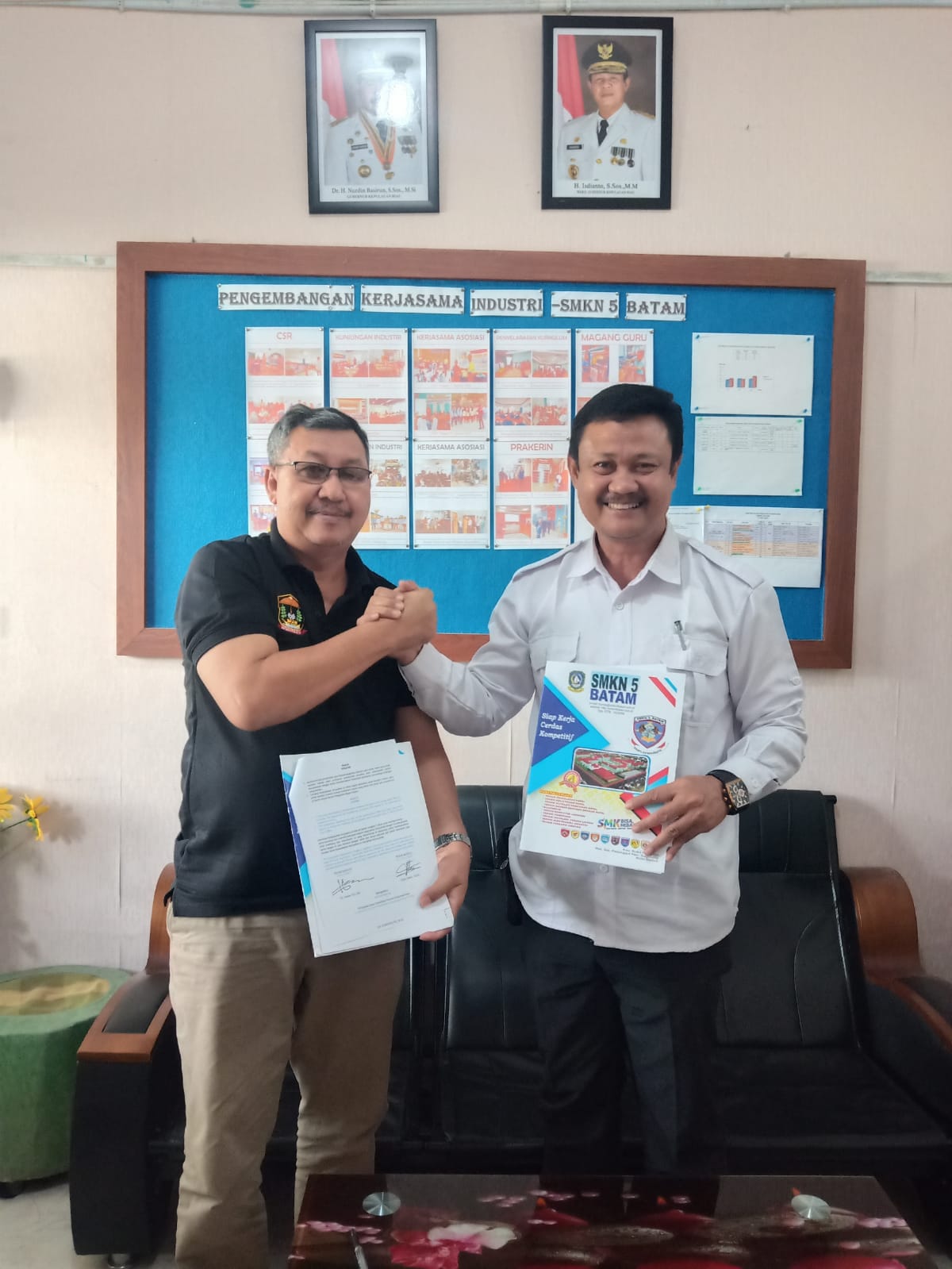 Gambar utama Persatuan  Perusahaan Grafika Indonesia Propinsi Kepri MOU dengan SMKN 5 Batam