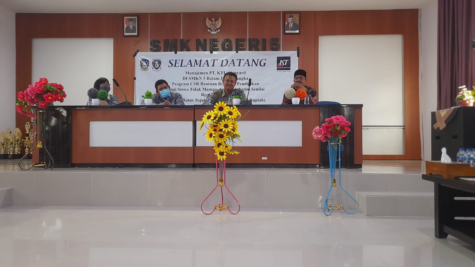 Gambar utama PT KTU Shipyard Batam Memberikan Beasiswa Pendidikan Kepada 164 Siswa/Siswi SMKN 5 Batam