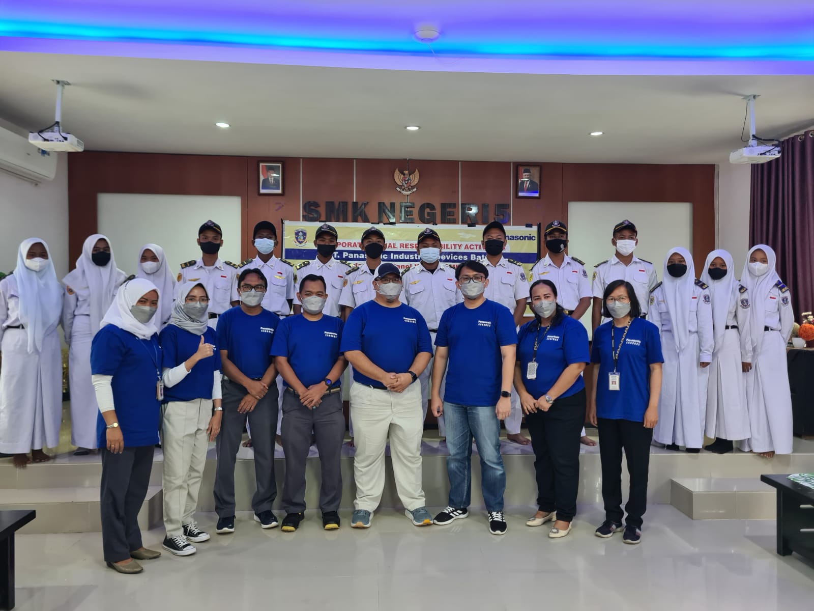 Gambar utama Serah Terima Panel Surya Dari PT. Panasonic ke SMKN 5 Batam,