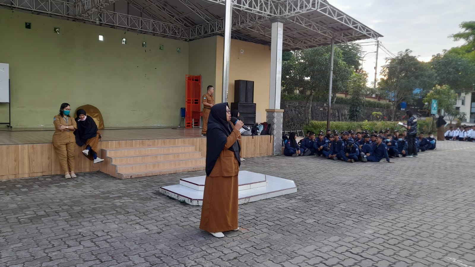 Gambar utama Kegiatan Apel Pagi Pertama  Siswa/Siswi Tahun Ajaran  2022/2023